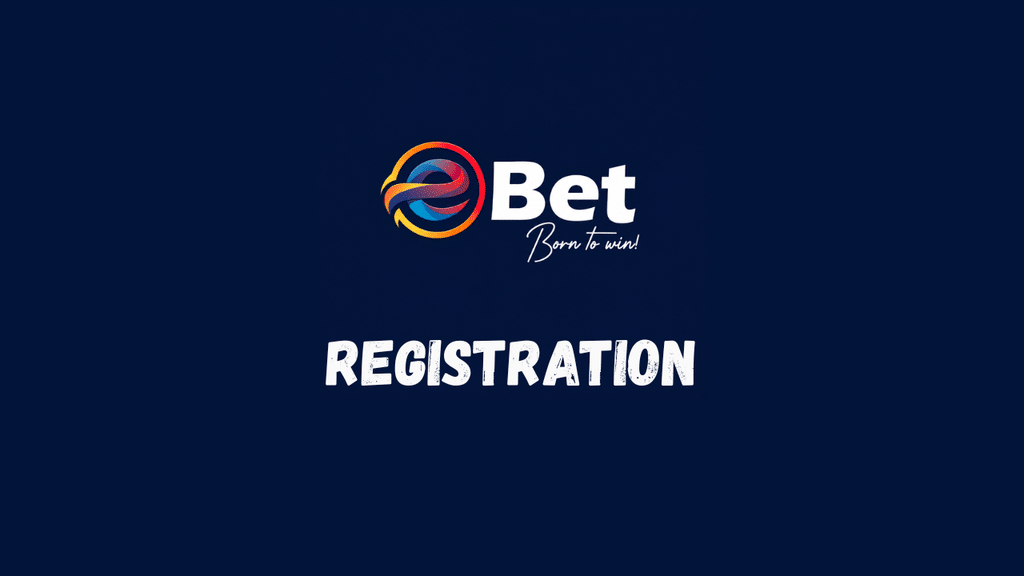 Bet logo with colorful circular icon and 'REGISTRATION' text on a navy blue background.