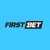 Partial banner on a blue background showing the bold word FIRSTBET partially cropped at the bottom edge.